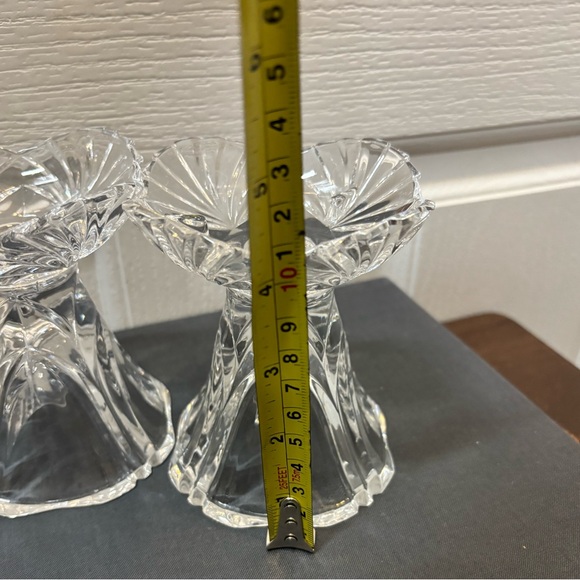 Noritake Crystal Treasury Candle Holders - Picture 6 of 9